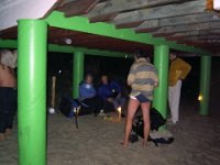Rerik2004-111  Und trotzdem - die Tapfersten gehen sogar nochmal baden (das macht frisch)
