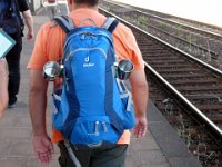 P1140428  Ich kann mir nicht helfen, aber selbst dieser Rucksack hat was von einem Froschgesicht ;-)