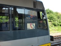 P1140438  Dieses ausgediente Transportmittel der Amerikanischen Raumfahrtbehörde sollte in die Nähe des Ziels bringen.